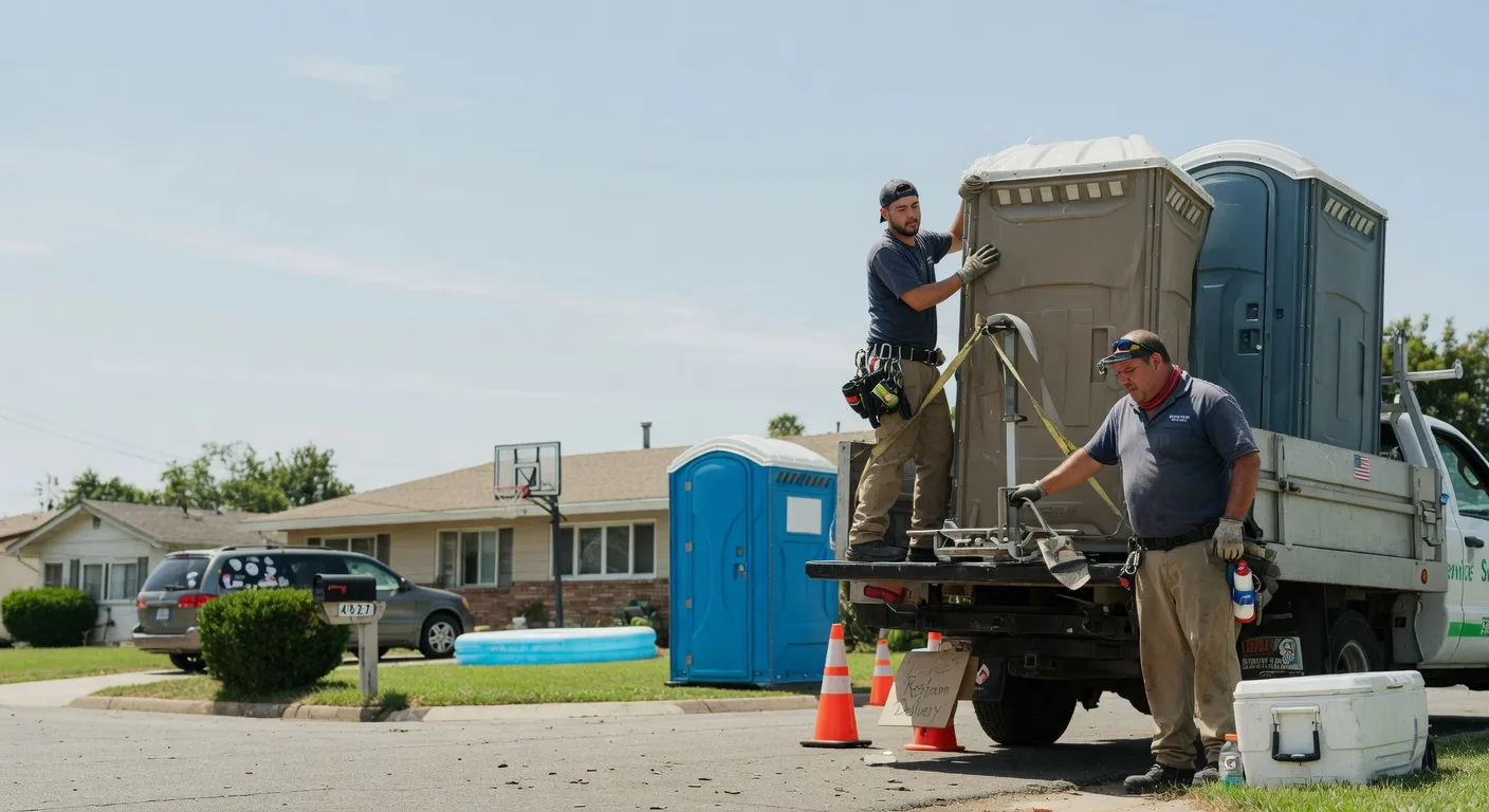 Porta Potty Rental in Harrisonville, MO near me