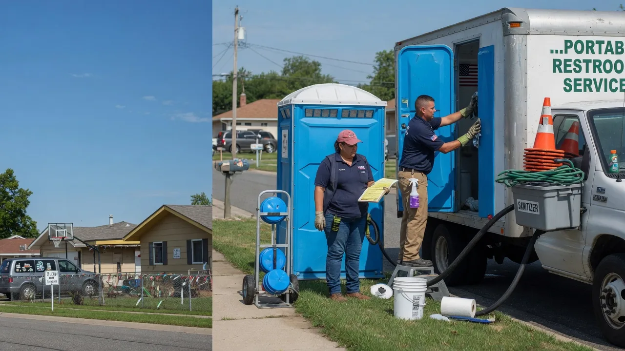 Porta Potty Rental in Harrisonville, MO near me